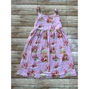 Little Bird Bamboo Strawberry Shortcake Twirl Dress 3T/4T